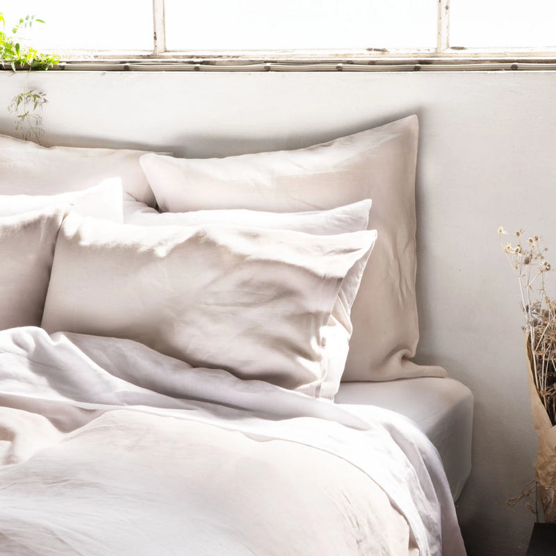 Pure Linen bed European Pillowcases
