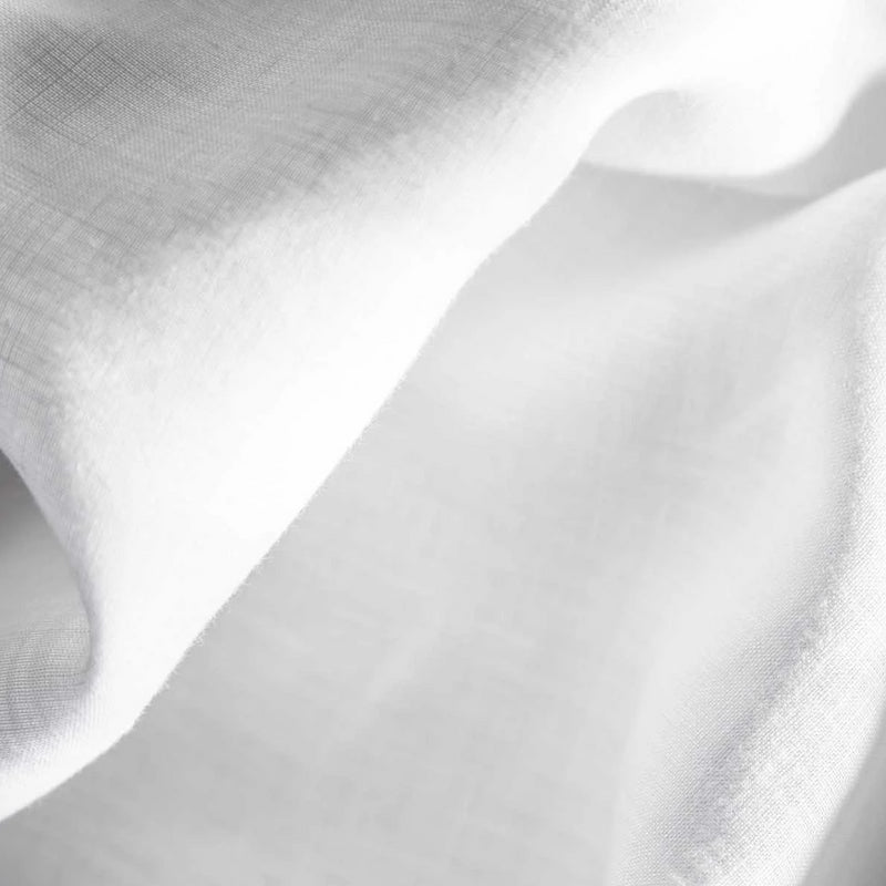 Pure Linen bed Duvet Cover wth White Sheet Set